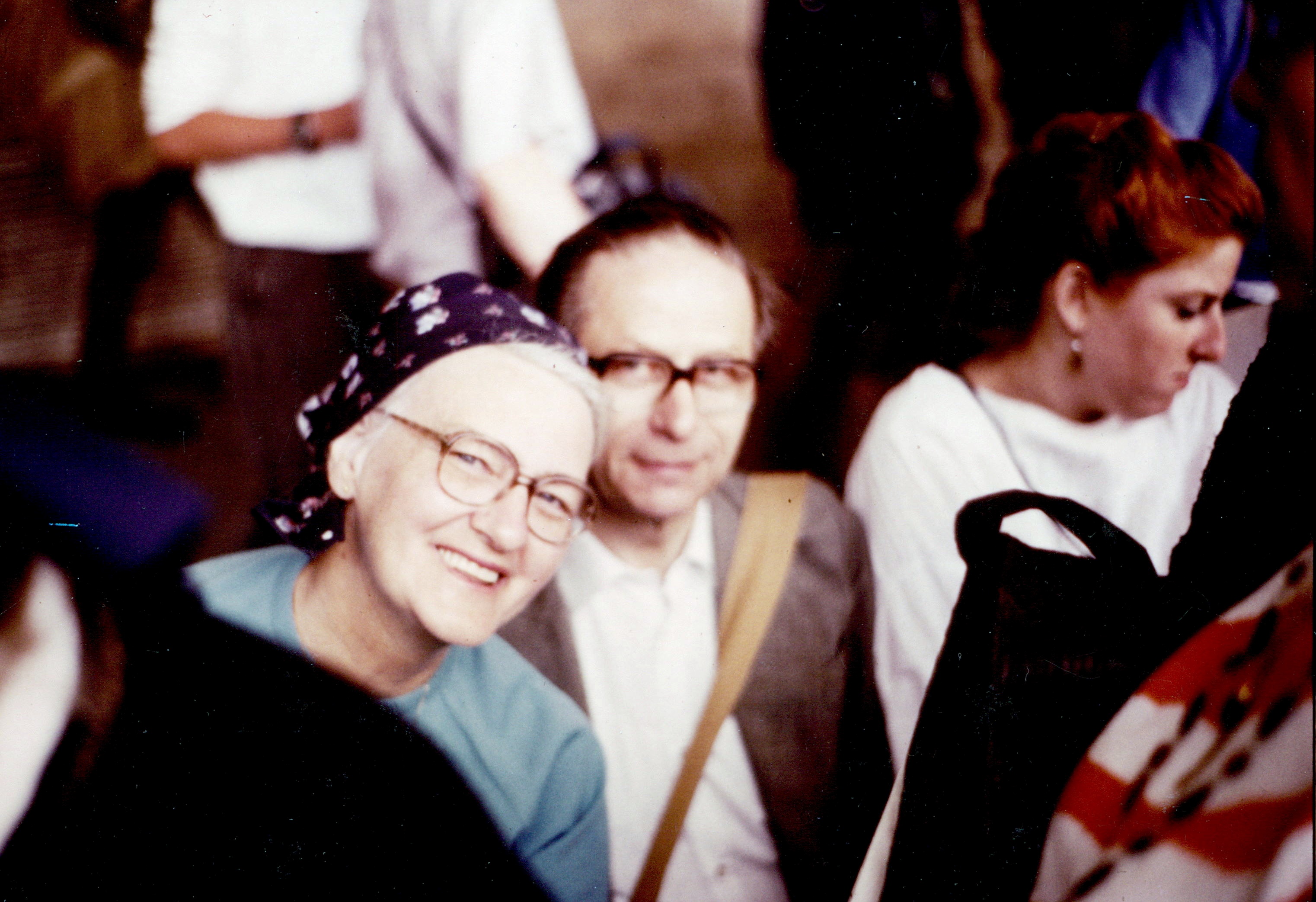 Ruth Leah and Guenther Stern @ the Central Bus Station in Jerusalem